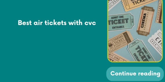 Best air tickets with cvc